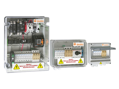 Foto Cajas combinadas para sistemas fotovoltaicos de hasta 1000 VDC.